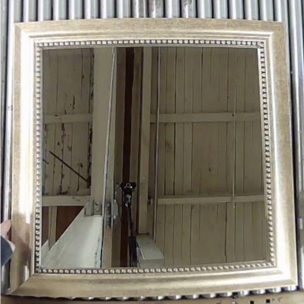New Silver Framed Mirror